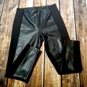 Ivanka Trump leather skinny pants size 12
